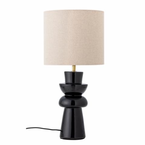 Lio Lampe de table, Noir, Grès
