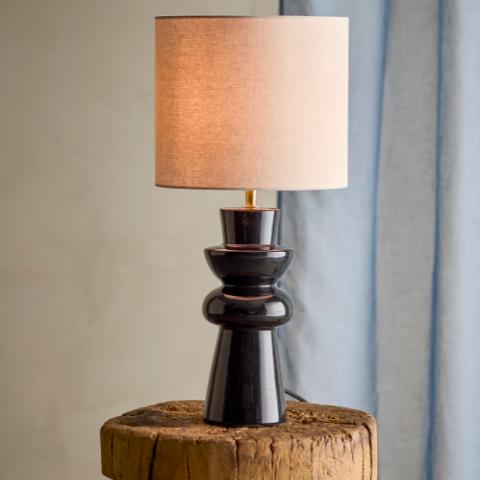 Lio Bordlampe, Sort, Stentøj