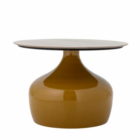 Lecco Coffee Table, Yellow, Metal