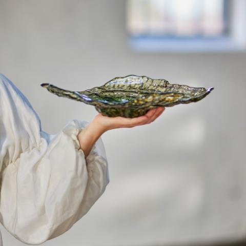 Aiku Skål, Grøn, Glas