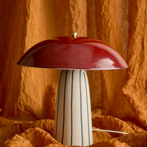Arvid Table lamp, Multi, Stoneware
