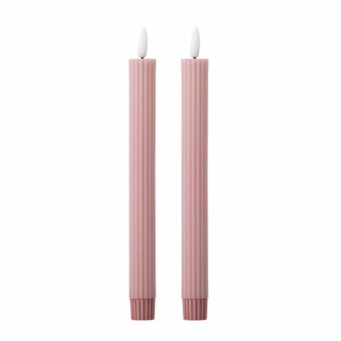 Ponza LED Candle, Rose, Paraffine