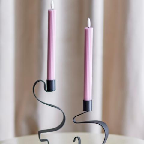 Ponza LED Candle, Rose, Paraffine