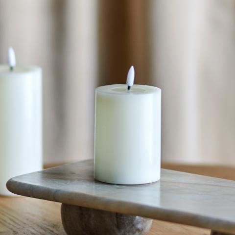 Ponza LED Candle, Blanc, Paraffine