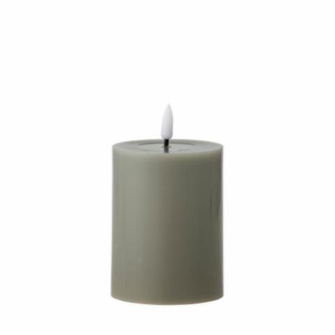 Ponza LED Candle, Grøn, Paraffin