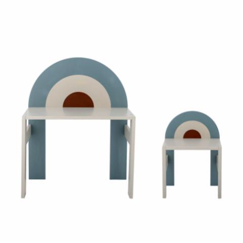 Kiki Table & Chair Set, Multi, FSC®Mix, MDF