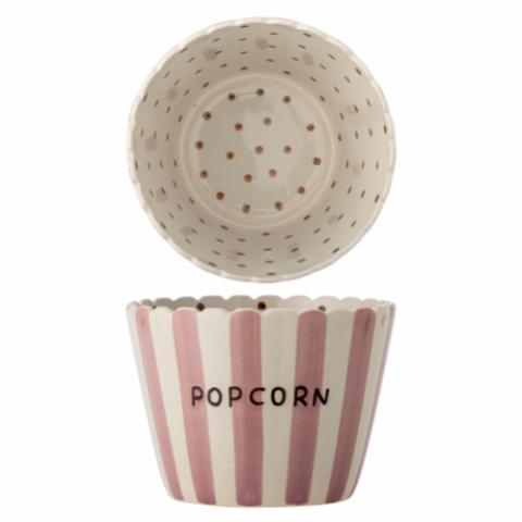 Chip Bowl, Rose, Stoneware