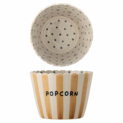 Chip Bowl, Yellow, Stoneware