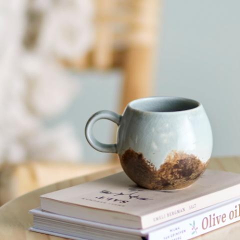 Paula Tasse, Marron, Grès