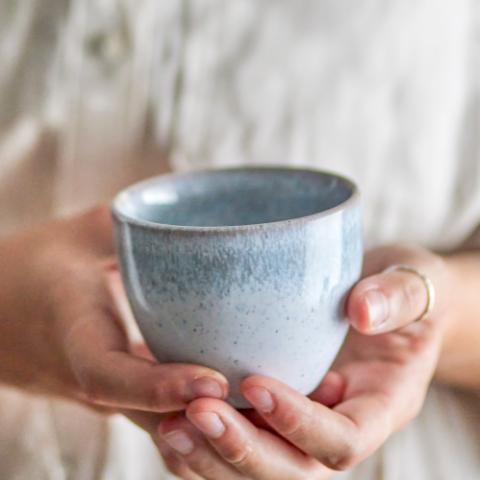 Paula Tasse, Bleu, Grès