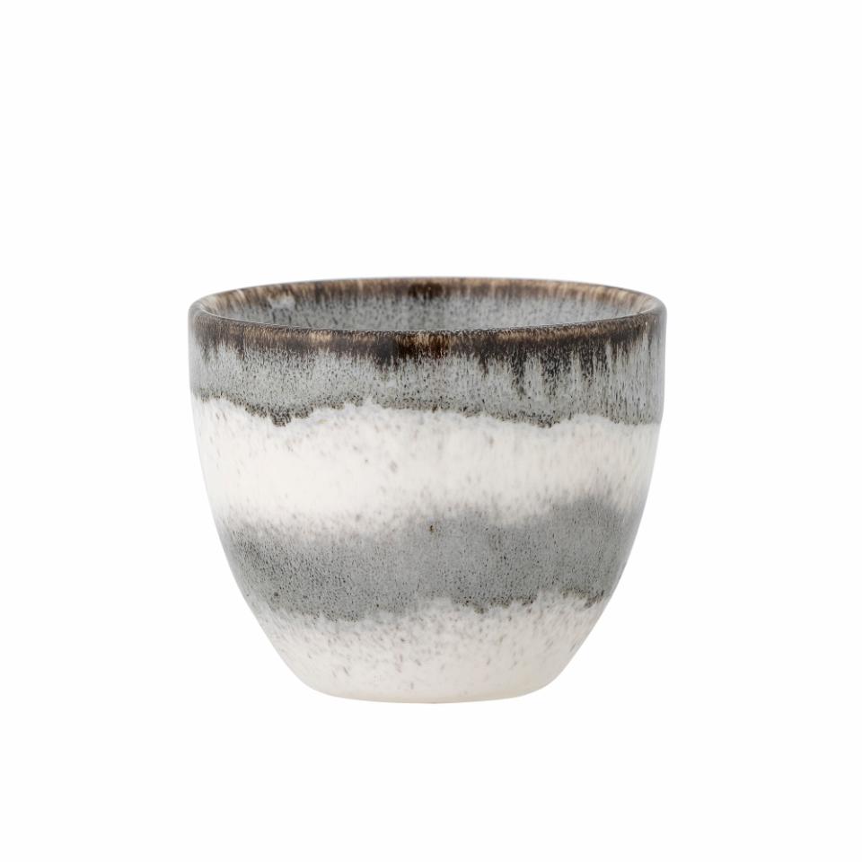 Paula Tasse, Grau, Steingut