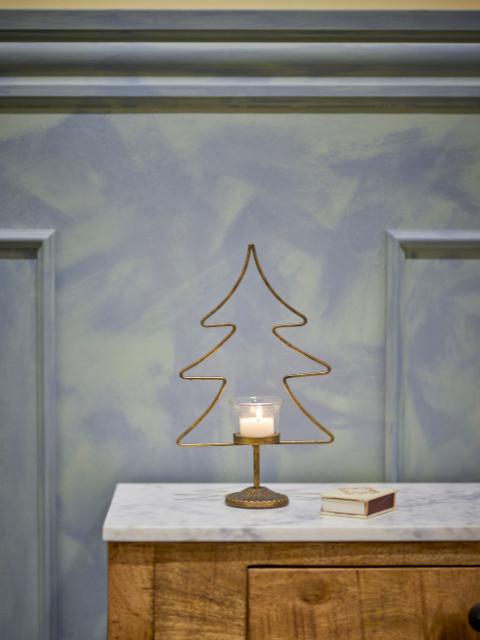 Miki Votive, Gold, Metal