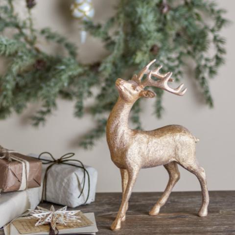 Pranzer Déco, Or, Polyrésine