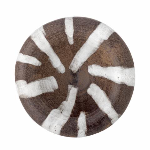 Ladris Bowl, Brown, Stoneware
