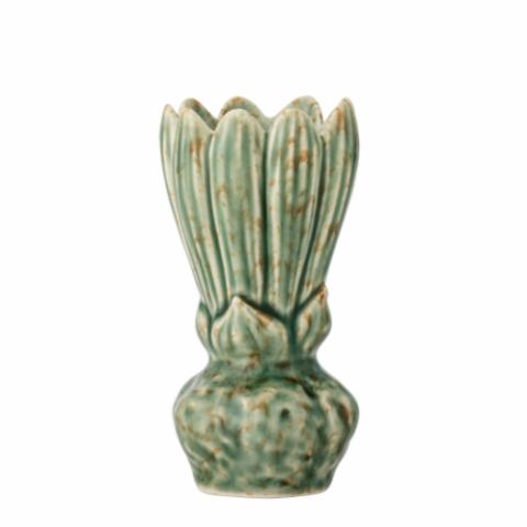Cyrill Vase, Green, Stoneware