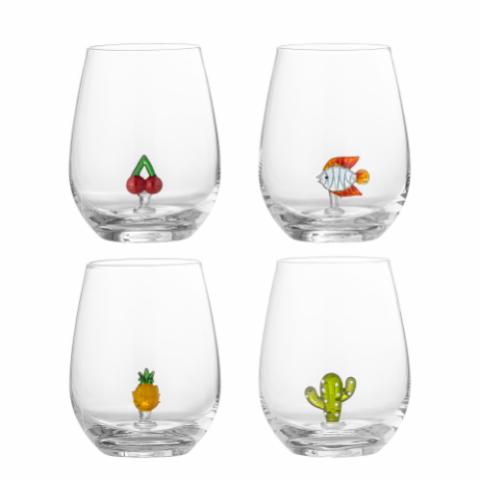 Misa Drinking Glass, Multipack, Clear, Glass