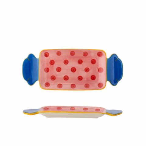 Caramella Servierplatte, Bunt, Steingut