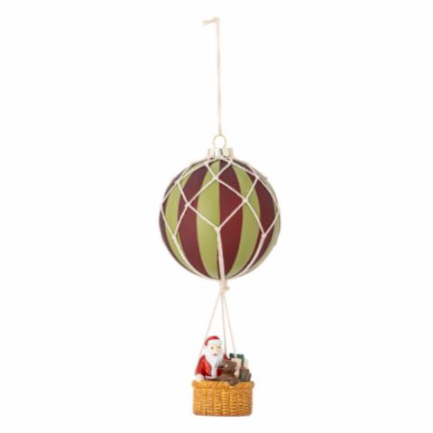 Hettie Ornament, Bunt, Glas