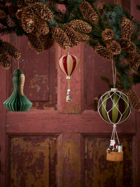 Hettie Ornament, Multifarvet, Glas