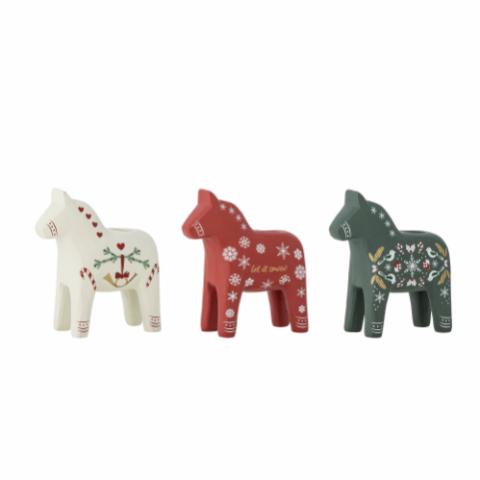 Siffer Candle Holder, Multi, Polyresin