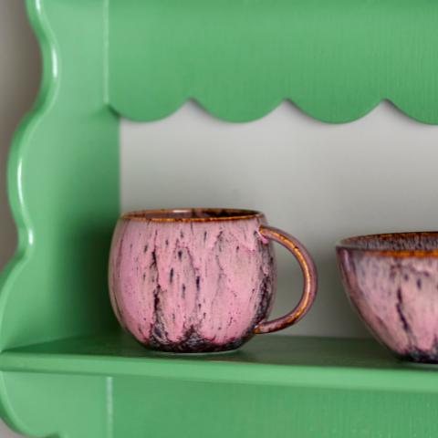 Rayen Mug, Rose, Grès