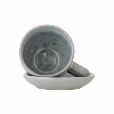 Brenta Cup w/Saucer, Blue, Stoneware