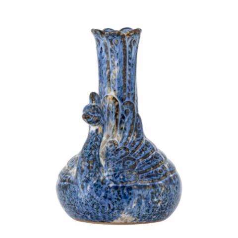 Kali Vase, Bleu, Grès