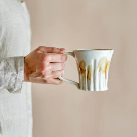 Joseph Mug, Marron, Grès