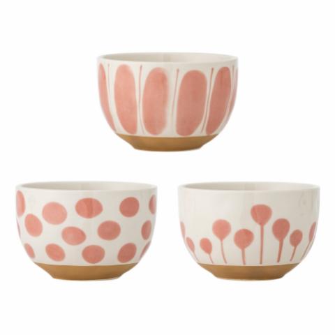 Linora Bowl, Rose, Stoneware