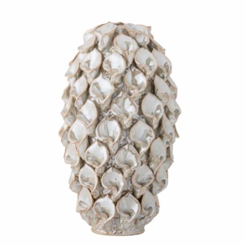 Glenda Deco, White, Stoneware