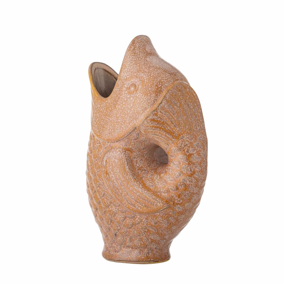Harvey Vase, Braun, Steingut