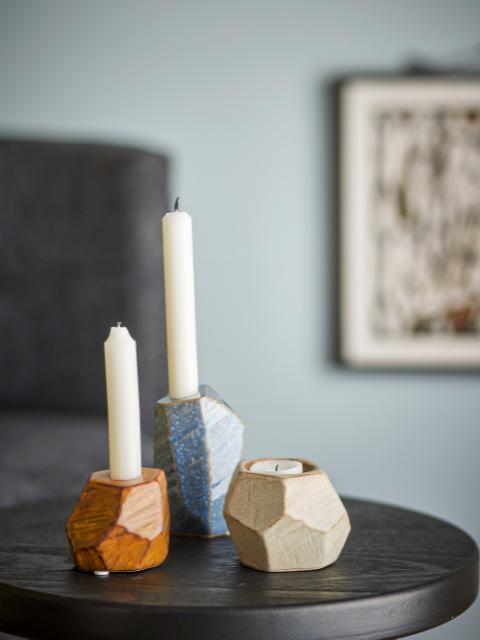Kimber Votive & Candle Holder, Multi, Stoneware