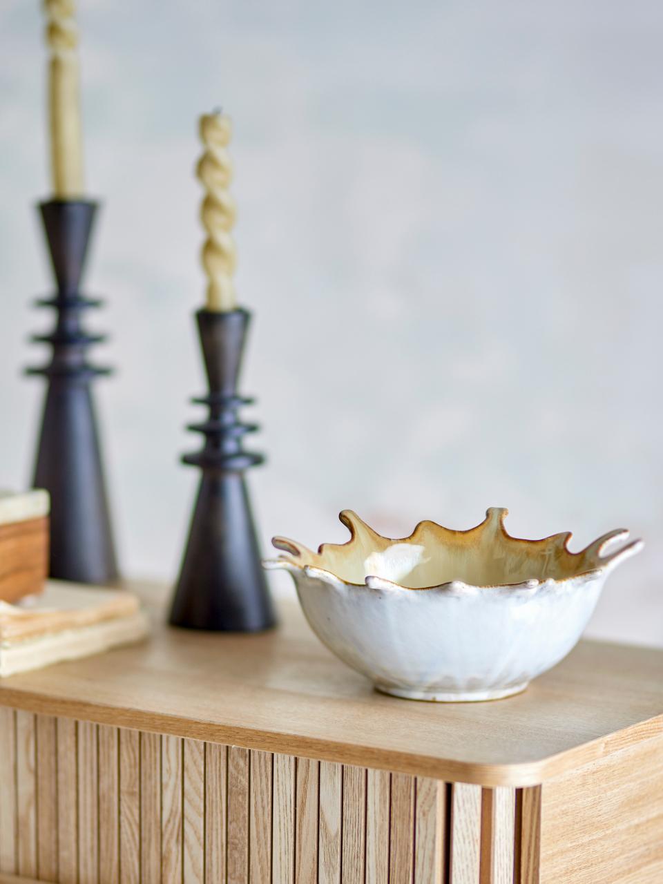 Alcott Schale, Beige, Steingut
