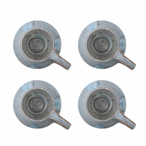 Bessie Mug, Blue, Stoneware