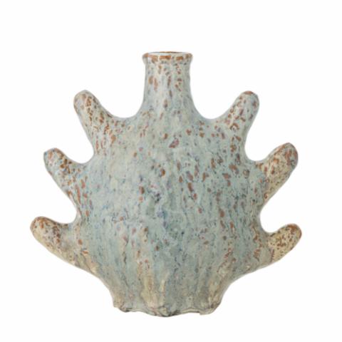 Bridget Candle Holder, Grey, Stoneware