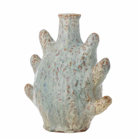 Bridget Candle Holder, Grey, Stoneware