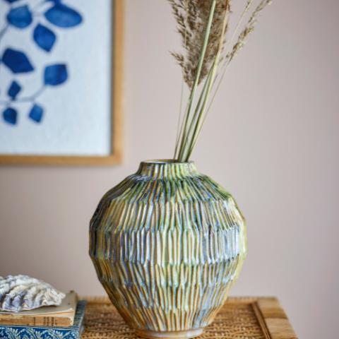 Tavern Vase, Marron, Grès