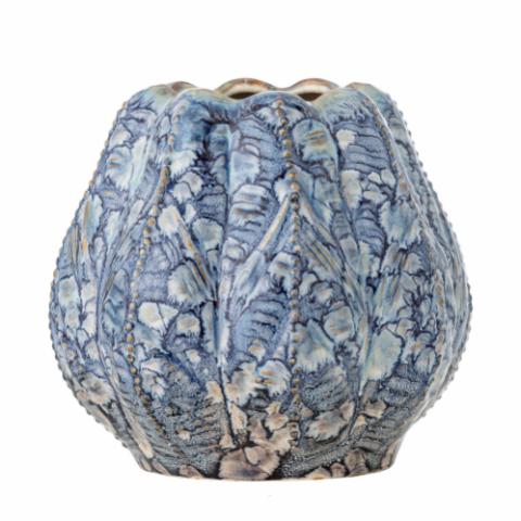 Hetty Vase, Blue, Stoneware