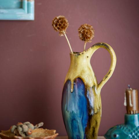 Jenkins Vase, Multicolore, Grès