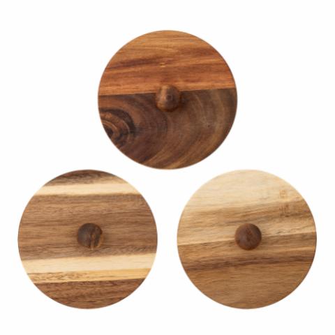 Madge Jar w/Lid, White, Stoneware