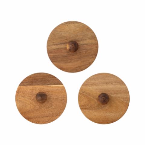 Madge Cruche avec couvercle , Blanc, Grès