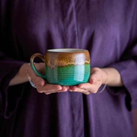 Sheen Tasse, Multicolore, Grès