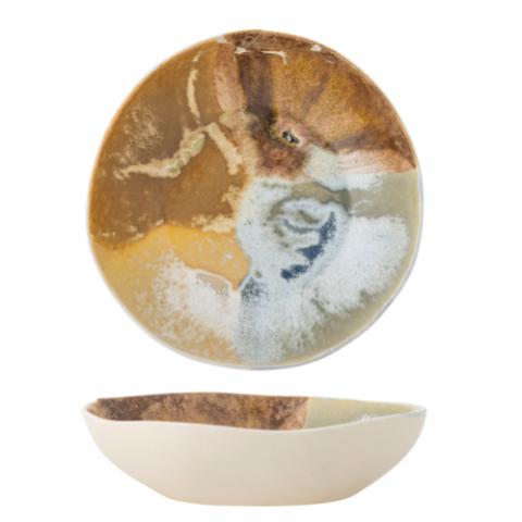 Lacey Bowl, Yellow, Stoneware
