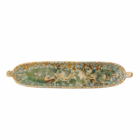 Milani Serving Plate, Green, Stoneware
