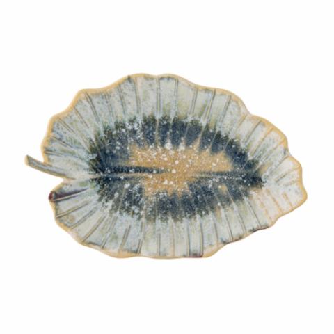 Dorreen Serving Plate, Blue, Stoneware