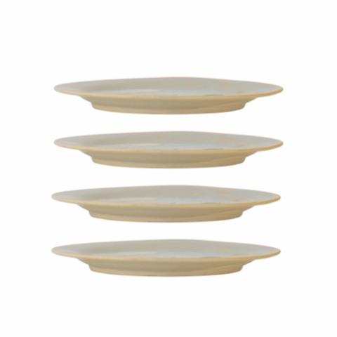 Hadden Plate, Green, Stoneware