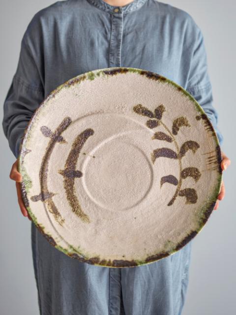 Hadyn Tray, White, Stoneware