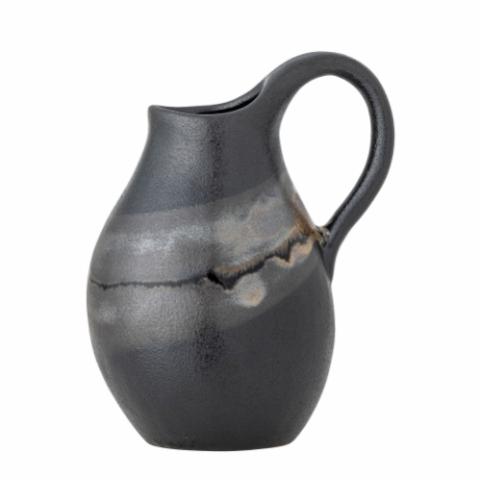 Alvena Vase, Marron, Grès