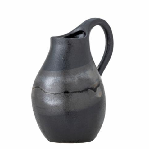 Alvena Vase, Brown, Stoneware