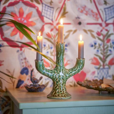 Cyrill Lysestage, Grøn, Stentøj